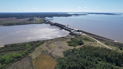 El embalse de Salto Grande superará los 35,50 metros el próximo fin de semana