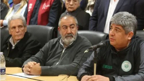 Tras recibir a Grabois, la CGT se muestra y bendice a Massa-Rossi en un acto