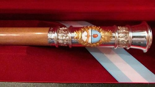 El próximo bastón presidencial será de madera correntina