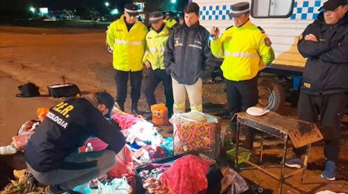 Secuestraron 3,5 kilos de cocaína que llevaban en un ómnibus por la Ruta 14 Secuestraron 3,5 kilos de cocaína que llevaban en un ómnibus por la Ruta 14