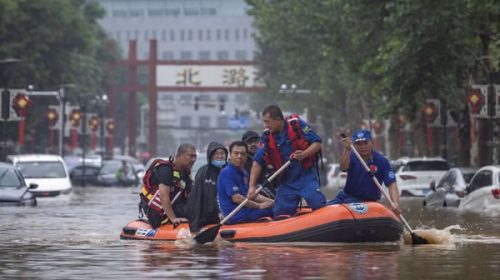 Al menos 78 muertos en China por las inundaciones provocadas por lluvias récord