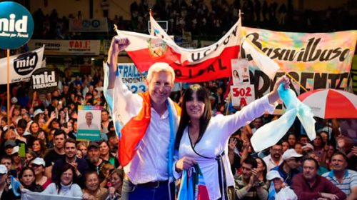 Frigerio finalizó su campaña con un acto en Concordia