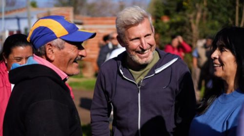 Frigerio promete visitar los 17 Departamentos para cerrar la campaña Frigerio promete visitar los 17 Departamentos para cerrar la campaña