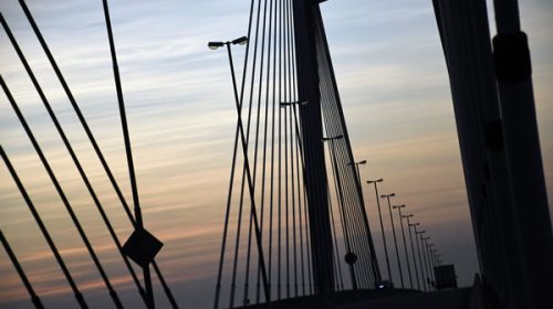 Comenzó la reparación de la iluminación en el puente Victoria – Rosario