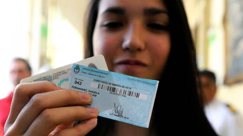 “Nuestro voto cuenta”, una campaña para “incentivar la participación” de los jóvenes