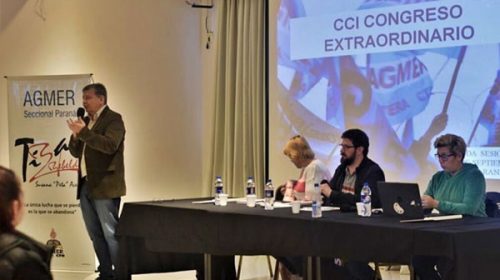 El Congreso de Agmer demanda un aumento acorde a la inflación para los salarios de septiembre