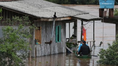 Subió a 28 la cifra de muertos por el devastador ciclón en el sur de Brasil