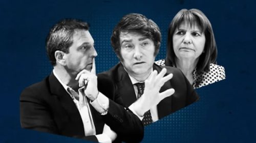 Últimas encuestas pronostican escenario de balotaje entre Milei y Massa