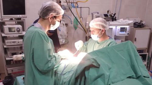 Por primera vez en el hospital Santa Rosa, se realizó una cirugía de vaciamiento ganglionar cervical