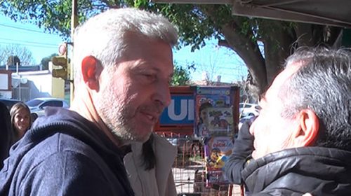 Frigerio en caminata por Paraná: “Escuchamos y transmitimos propuestas”