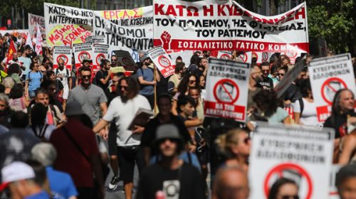 Paro en Grecia contra la reforma laboral que habilitaría la semana de seis días y jornadas de 13 horas