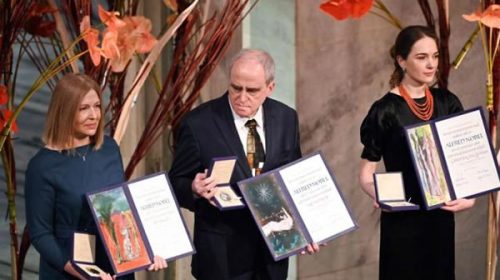 Premio de la Paz para activistas de Rusia e Israel