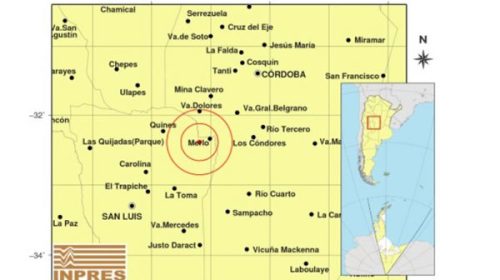 Un sismo de magnitud 3.1 se produjo en el norte de San Luis