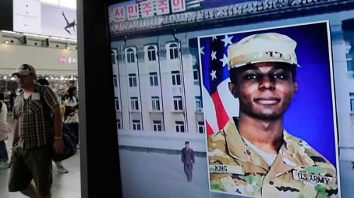 El soldado Travis King echado de Corea del Norte llegó a su tierra El soldado Travis King echado de Corea del Norte llegó a su tierra