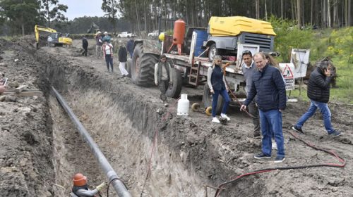 Proyectan habilitar antes de fin de año la obra emblema del desarrollo gasífero del norte entrerriano