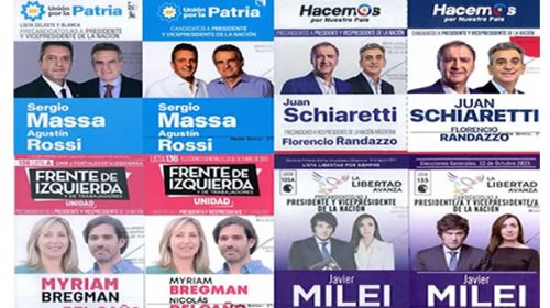 Elecciones 2023: cuatro de los cinco candidatos hicieron cambios en sus boletas presidenciales Elecciones 2023: cuatro de los cinco candidatos hicieron cambios en sus boletas presidenciales