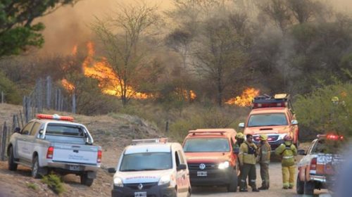 Los incendios no dan tregua en Córdoba: hay tres focos activos