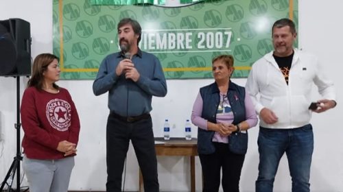 Giano puso fin a la disputa interna en Concordia y pidió votar por Gay