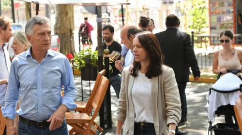 Macri hizo campaña por Patricia Bullrich en el Conurbano