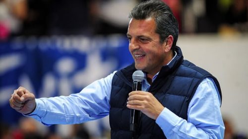 La agenda de Massa en Concordia: caravana, reunión con productores y acto con la militancia