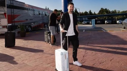 Llegó Messi y la Selección argentina se entrena pensando en Paraguay