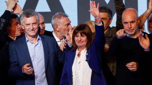 Bullrich encabeza cierre de campaña junto a Macri y Larreta