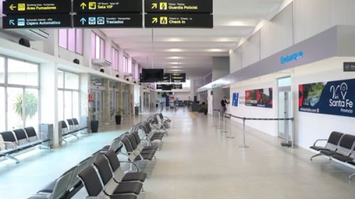 El aeropuerto de Sauce Viejo ahora es internacional