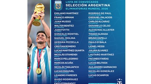Scaloni anunció la lista del seleccionado con Messi pero sin Di María