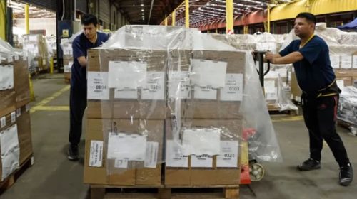 Se inició la distribución de urnas para las elecciones generales del domingo