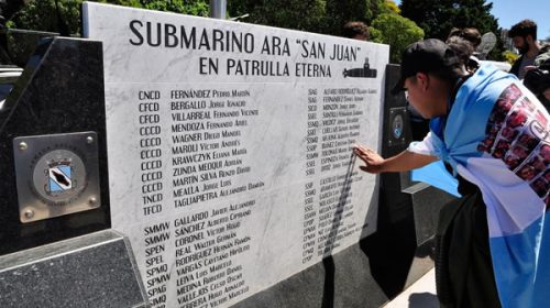 Se cumplen seis años del hundimiento del ARA San Juan en el que murieron sus 44 tripulantes