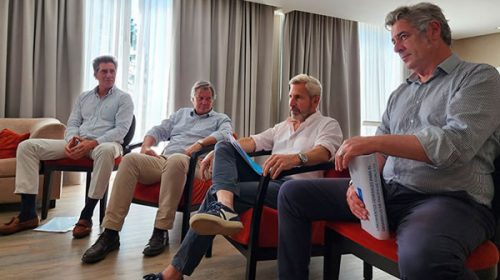 Frigerio recibió a las autoridades de la Sociedad Rural Argentina