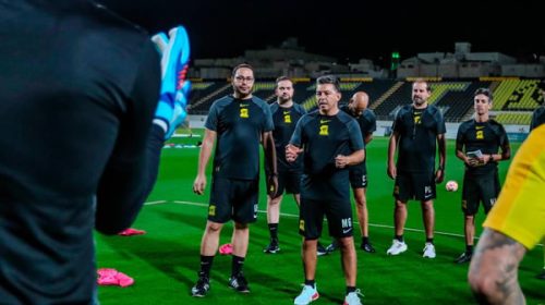 Marcelo Gallardo se prepara para debutar al frente del Al-Ittihad