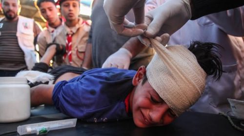 Ya son 11.500 los palestinos muertos y hay casi 3.500 desaparecidos