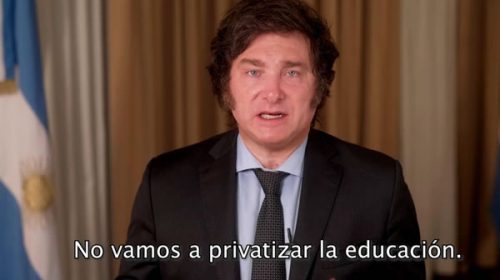 Marcha atrás: Milei se desdice de algunas de sus propuestas en el último spot de campaña Marcha atrás: Milei se desdice de algunas de sus propuestas en el último spot de campaña