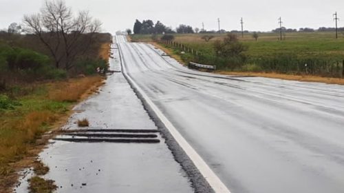 Tras el temporal se solicita transitar con precaución por las rutas y caminos de la Provincia