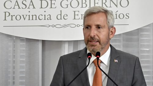 Frigerio viaja a Villaguay para recorrer las zonas afectadas por el temporal