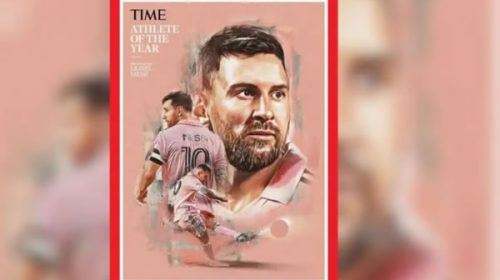 Messi fue elegido como atleta del año por la revista Time