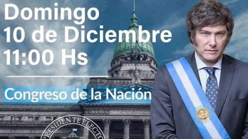 Milei convocó a “las fuerzas del cielo” a asistir a su asunción en el Congreso