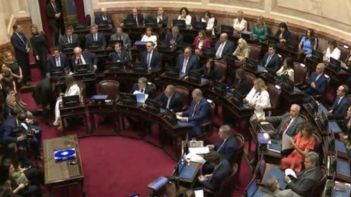El Senado sesiona para elegir a sus autoridades