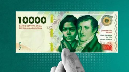 Cuándo comenzarán a circular los nuevos billetes de $10.000