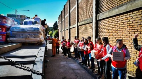 El gobierno nacional envió elementos para asistir a los inundados de Concordia