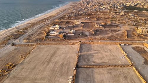 Primer cargamento de ayuda llega al muelle de EE.UU. en Gaza