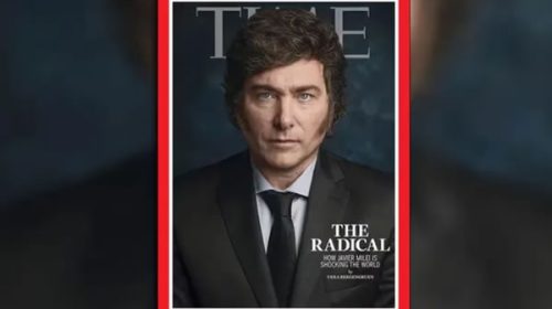 La revista Time puso a Javier Milei en su tapa y advirtió sobre el “brutal ajuste”