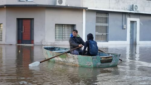 Casi 3 mil personas seguían desplazadas por las inundaciones en Uruguay