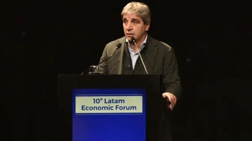 Para Caputo, “lo peor del ajuste ya pasó”