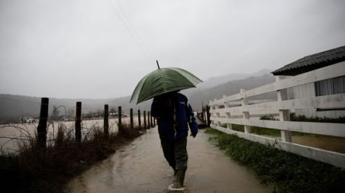 El sur de Chile sufre inundaciones y fuertes lluvias