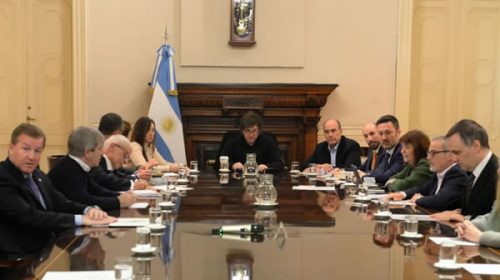 Milei encabezó una nueva reunión con su equipo tras la reestructuración del Gabinete