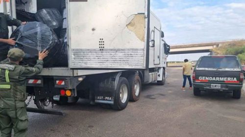 Autovía 14: Gendarmería Nacional secuestró más de 600 cubiertas en la región