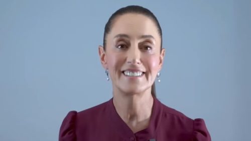 Milei, fuera del video de agradecimientos de Claudia Sheinbaum