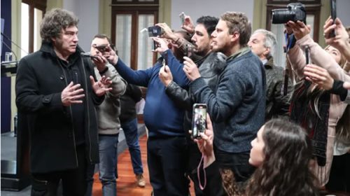 La contundente frase de Javier Milei sobre Nicolás Posse: “Ya es historia”